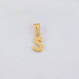 Dije Letra S 0.3gr / 1/2 in / Oro Amarillo 18K ©