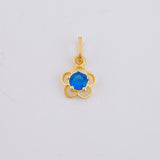 Dije Flor 0.4gr / 1/2 in / Oro Amarillo 18K