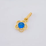 Dije Flor 0.4gr / 1/2 in / Oro Amarillo 18K