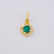 Dije Flor 0.35gr / 1/2 in / Oro Amarillo 18K *