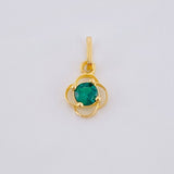 Dije Flor 0.35gr / 1/2 in / Oro Amarillo 18K *