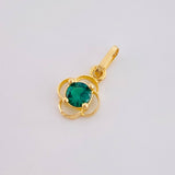 Dije Flor 0.35gr / 1/2 in / Oro Amarillo 18K *