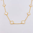Cadena Trebol Aro Seguido 23.3gr / 15 3/4 in / 2.15mm Oro Amarillo Nac.Esp. 18K *