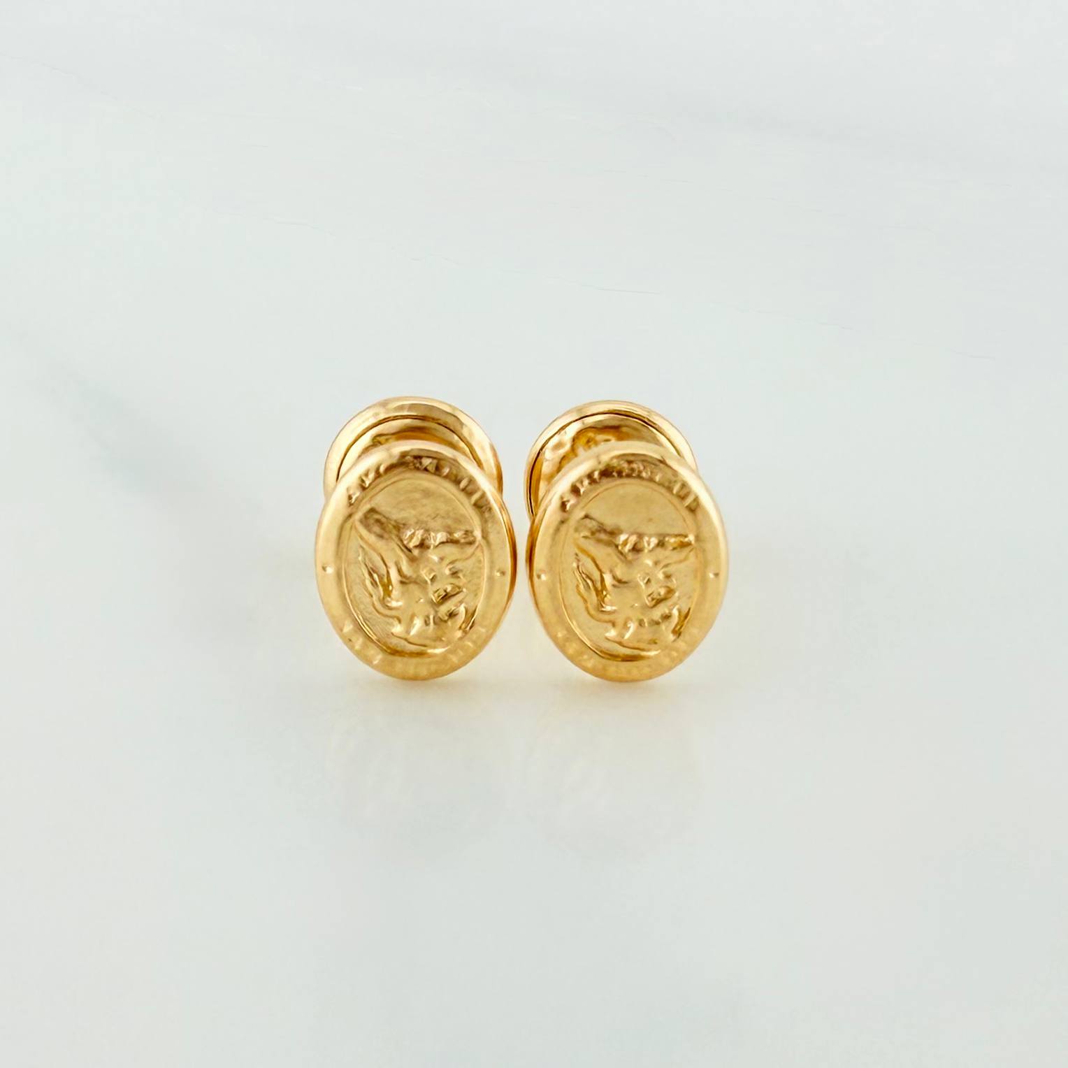 Topos San Miguel Arcangel 0.7 g / in / 5.8 mm Oro Amarillo 18K