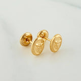 Topos San Miguel Arcangel 0.7 g / in / 5.8 mm Oro Amarillo 18K