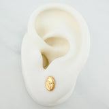 Topos San Miguel Arcangel 0.7 g / in / 5.8 mm Oro Amarillo 18K