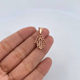 Pendant Hamsa Hand 2.25gr / 2.6cm / 18K Rose Gold $