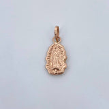 Dije Virgen Guadalupe 0.55gr / 1.9cm / Troquelada Oro Rosa 18K $