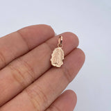 Dije Virgen Guadalupe 0.55gr / 1.9cm / Troquelada Oro Rosa 18K $