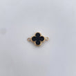 Herraje Trebol 0.75gr / 1.2cm / Electroestatico Oro Amarillo 18K $