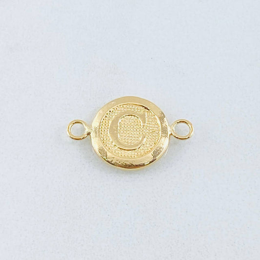 Charm Letter C 0.6gr / 0.7in / 18K Gold ©