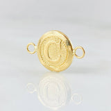 Charm Letter C 0.65gr / 0.7in / 18K Gold +0$