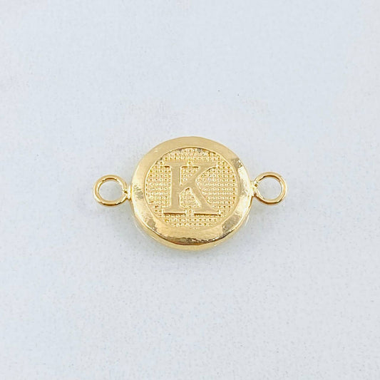 Charm Letter K 0.6gr / 0.7in 18K Gold ©