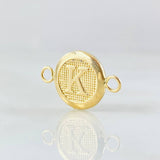 Charm Letter K 0.6gr / 0.7in 18K Gold ©