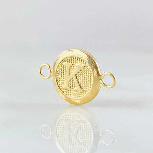 Charm Letter K 0.6gr / 0.7in / 18K Gold