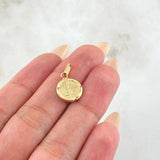 Dije Letra K 0.65gr / 2cm / Oro Amarillo 18K