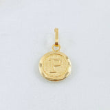 Pendant Letter P 0.65gr / 0.8in / 18K Gold