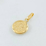 Pendant Letter R 0.65gr / 0.8in / 18K Gold ©
