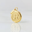 Pendant Letter R 0.65gr / 0.8in / 18K Gold