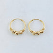 Hoop Earrings Trio 0.95gr / 0.5in / 18K Gold