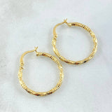 Candongas Sami 1.55gr / 1.6cm / Oro Amarillo 18K