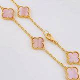 Cadena Aro Seguido Trebol 23.05 g / 17 in / 2.1 mm Oro Amarillo 18K