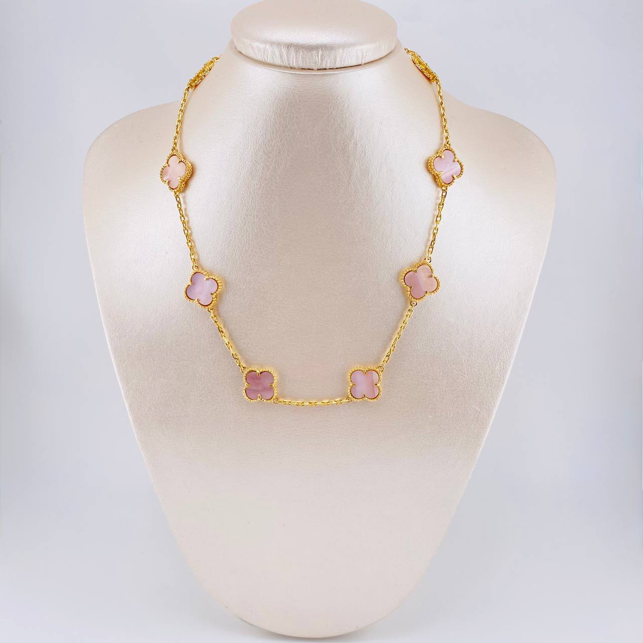 Cadena Aro Seguido Trebol 23.05 g / 17 in / 2.1 mm Oro Amarillo 18K