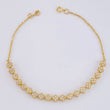 Pulso Modulable Volga Secuencia De Volga 4.5 g / 7 1/2 in - 7 1/4 in / 1.3 mm Oro Amarillo 18K