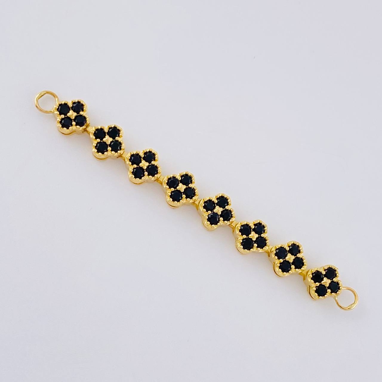 Herraje Retazo Secuencia Trebol 1.95 g / 2 in Oro Amarillo 18K