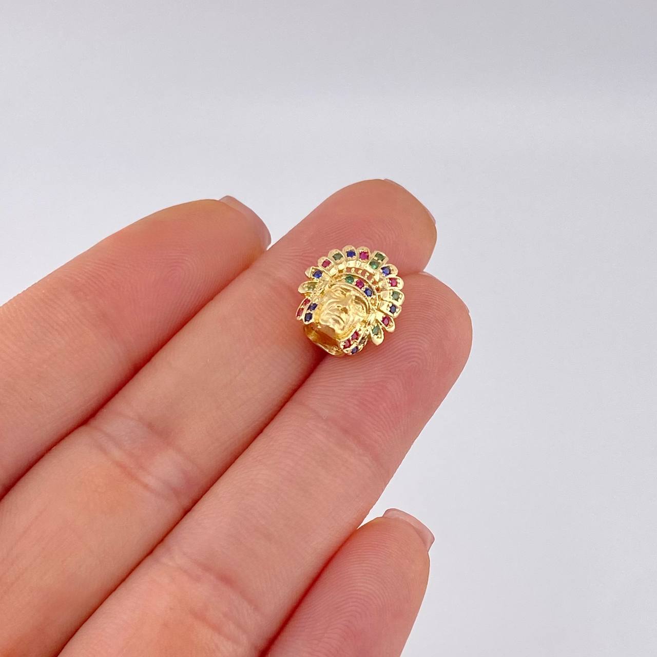 Charm Indio 2.3 g / 1/2 in Yellow Gold 18K