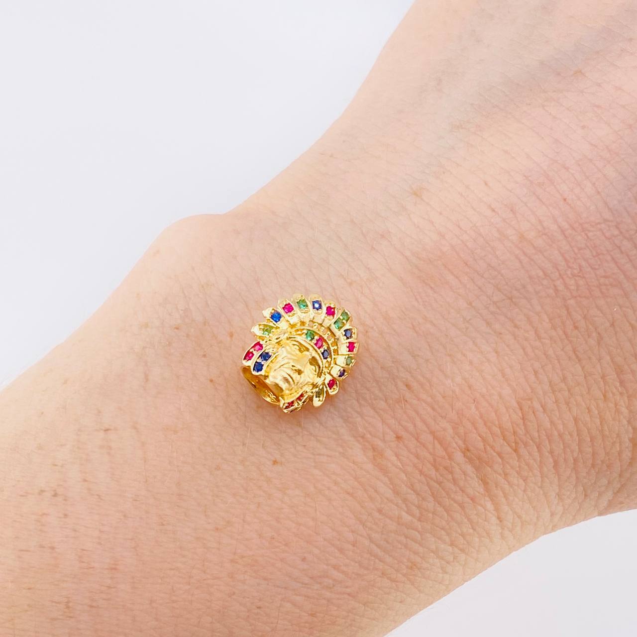 Charm Indio 2.3 g / 1/2 in Yellow Gold 18K
