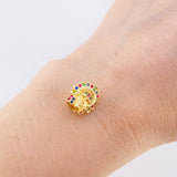 Charm Indio 2.3 g / 1/2 in Yellow Gold 18K