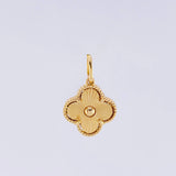 Dije Trebol 2.05gr / 3/4 in / Oro Amarillo 18K *