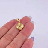 Dije Trebol 2.3gr / 3/4 in / Oro Amarillo 18K *