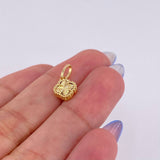 Pendant Clover 1gr / 3/4 in / 18K Yellow Gold *