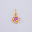 Pendant Flower 0.35gr / 1/2 in / 18K Yellow Gold ©