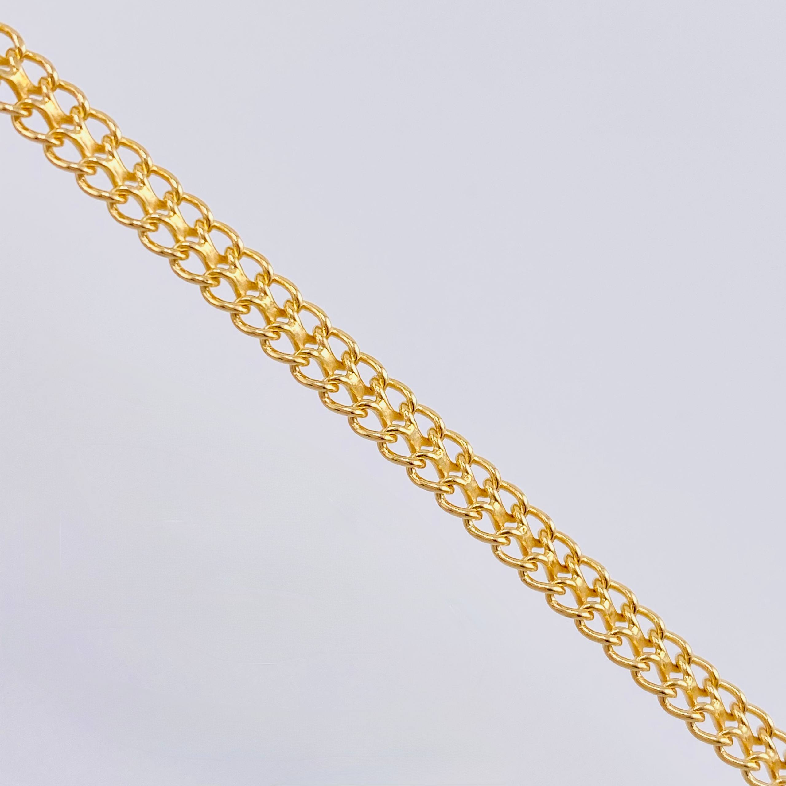 Pulso Sedusa 6.85gr / 8 1/2 in / 4.45mm Oro Amarillo +3 18K