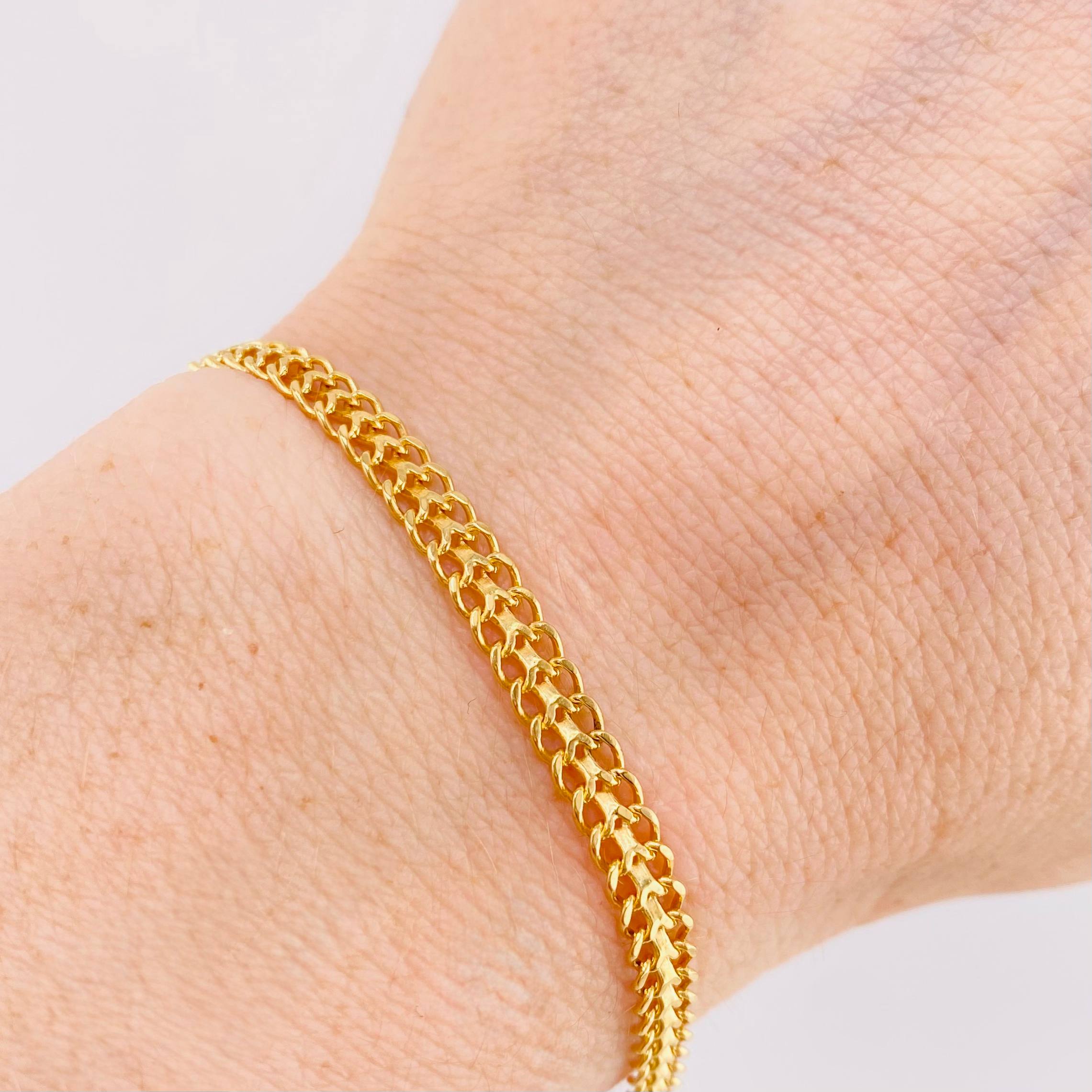 Pulso Sedusa 6.85gr / 8 1/2 in / 4.45mm Oro Amarillo +3 18K