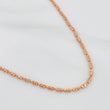 Cadena Morse 8.45 g / 29 1/2 in / 1.5 mm Oro Rosa 18K