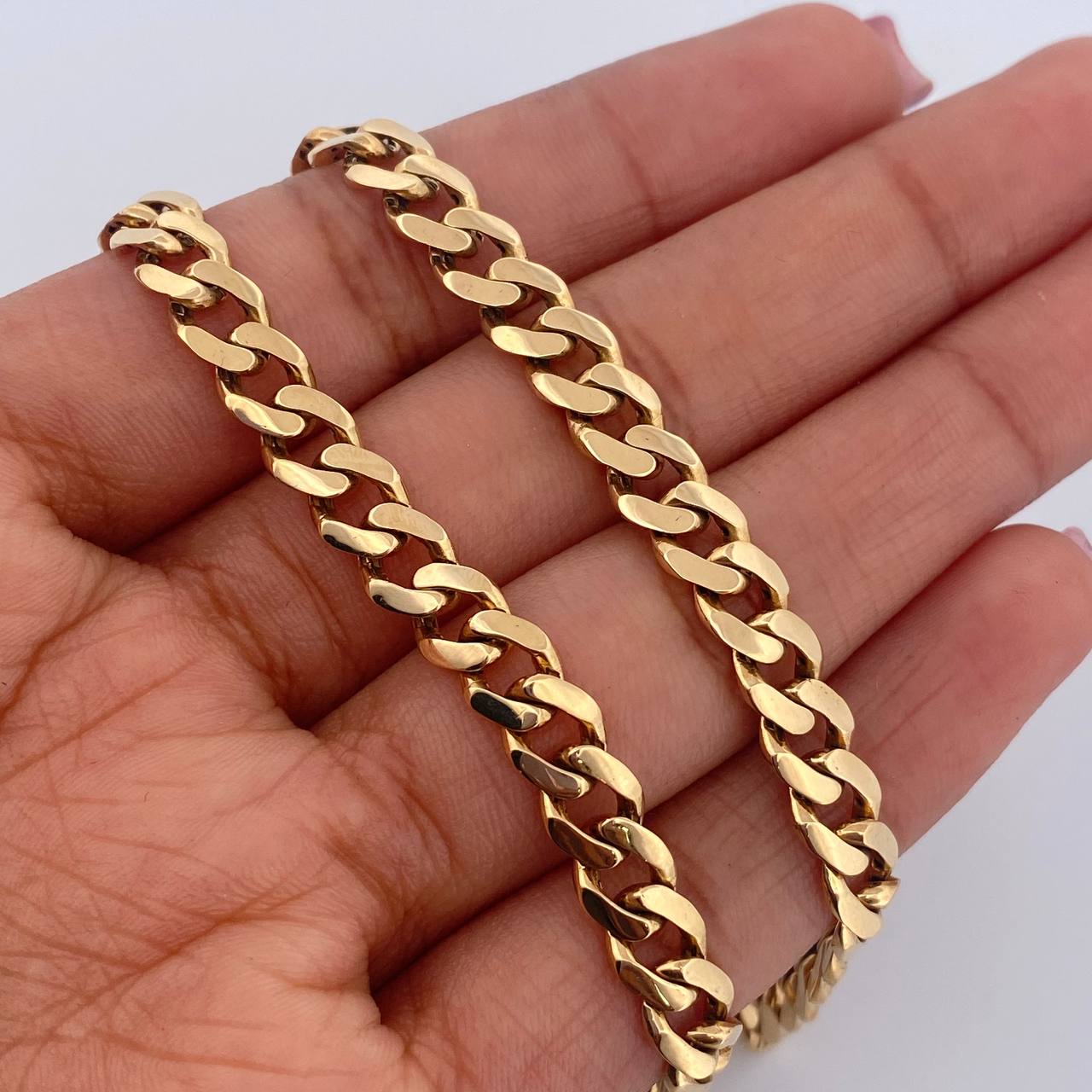 Cuban Links 25.1gr / 61cm / 6.1mm 18K Yellow Gold $