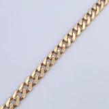Pulso Cubano 8.4gr / 20.3cm / 5.8mm Oro Amarillo 18K $