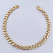 Cuban Links Bracelet 9.05gr / 20.4cm / 5.9mm 18K Yellow Gold $