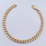 Cuban Links Bracelet 9.05gr / 20.4cm / 5.9mm 18K Yellow Gold $