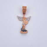 Pendant San Miguel Arcangel 4.85gr / 3.8cm / Tres Oros 18K $