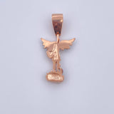 Pendant San Miguel Arcangel 4.85gr / 3.8cm / Tres Oros 18K $