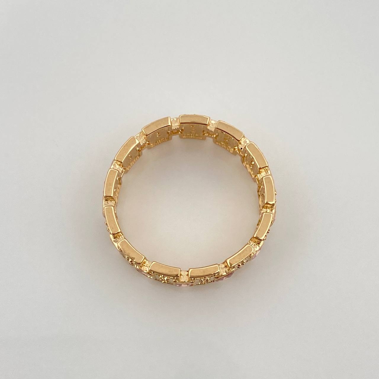 Anillo Glam 4.45gr / T7 1/2 / Oro Amarillo 18K &
