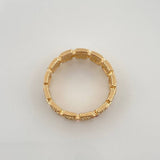 Anillo Glam 4.45gr / T7 1/2 / Oro Amarillo 18K &