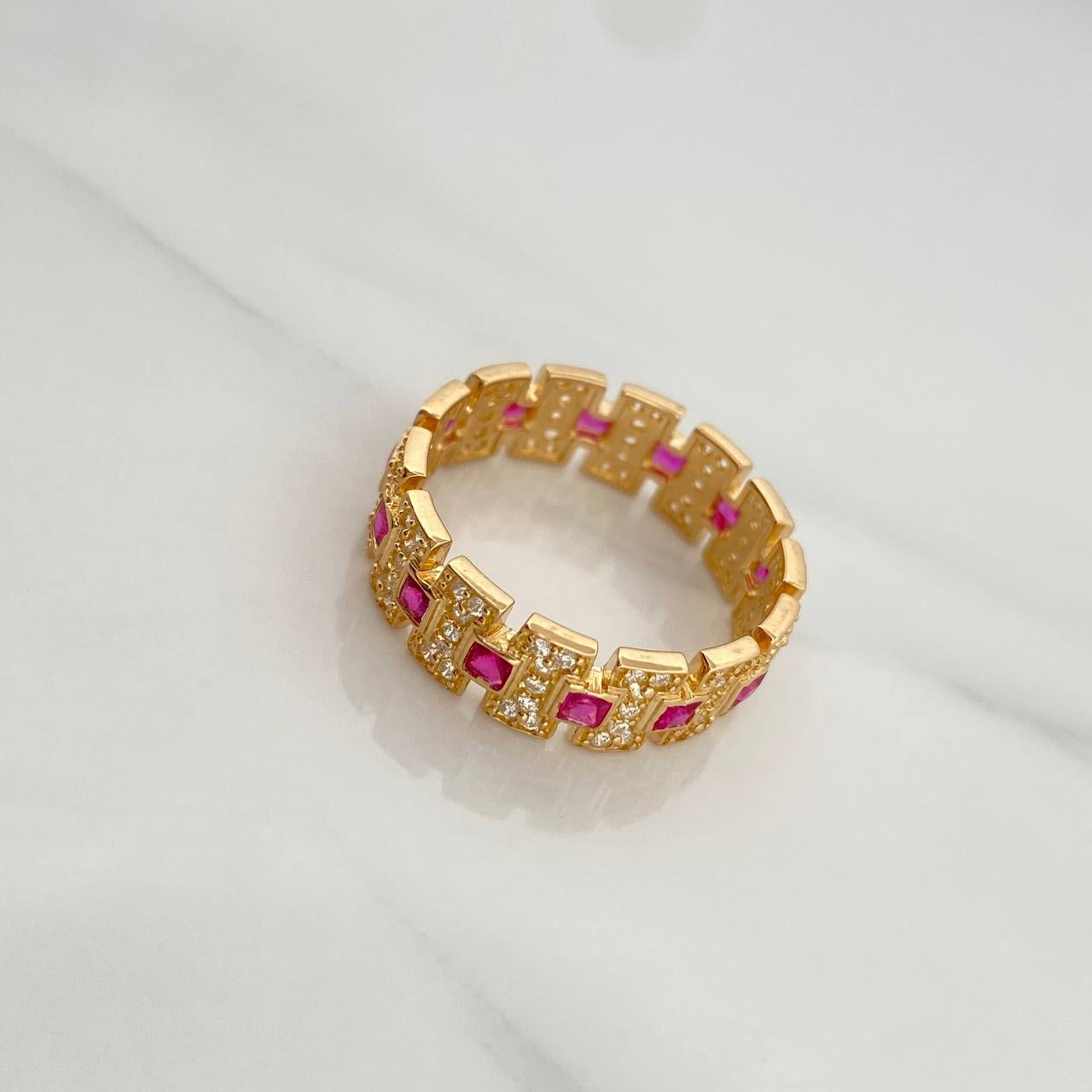 Anillo Glam 5gr / T9 1/4 / Oro Amarillo 18K &