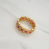 Anillo Glam 5gr / T9 1/4 / Oro Amarillo 18K &