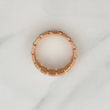 Anillo Glam 4.95gr / T9 1/4 / Oro Rosa 18K &